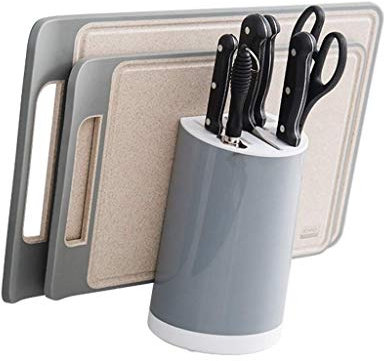 Ceppo per coltelli, Porta Tagliere, Porta coltelli da Cucina Universale Senza coltelli, Spazio di archiviazione Sicuro per Organizer per coltelli