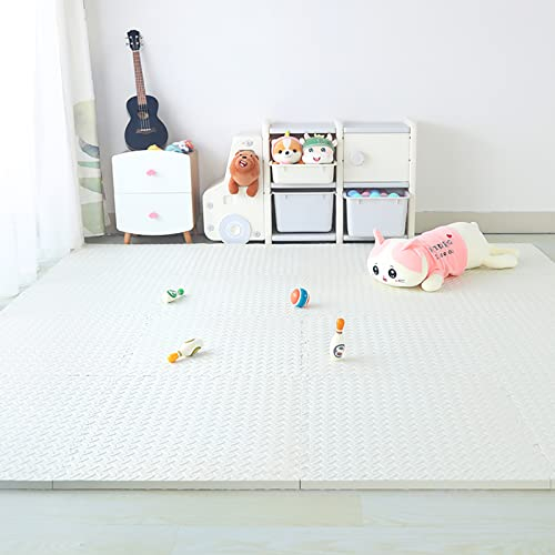 JYHCD Stylische Puzzlematte Für Babys Und Kinder 30X30cm Baby Schaumstoffmatte Fliesen, 2.5Cm Dicke Baby Puzzle Matte Schaumstoff Spielmatten,Kinder Puzzle Bodenschutzmatte Yogamatte,D,32Pcs