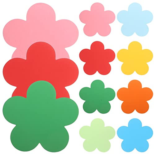 NUOBESTY 10packungen Blumenformige Papierausschnitte Pack Kreative Bastelideen Für Junge Mädchen Dekorative Schulwandgestaltung Papierausschnitte Für Fenster Und Wände Sicheres Material