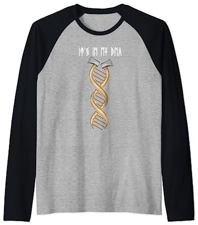 Axe Throwing Lover Men Viking Hatchet Axe Raglan Baseball Tee