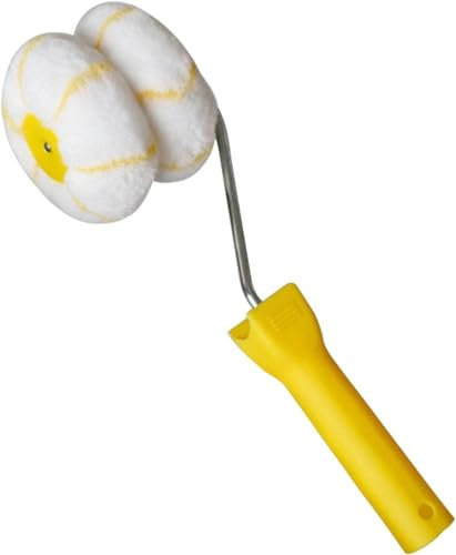 Hörnfärgrullsats för vägg och tak - hörnfärgrulle och hylsa för vattenhaltig, oljig eller emaljerad färg (26cm),B