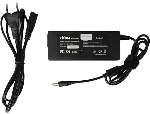 vhbw 1x Netzteil kompatibel mit JBL Xtreme, Xtreme 2, Xtreme Plus & FUGOO XL Bluetooth Soundbox - Ersatznetzstecker, 19 V, 4,74 A
