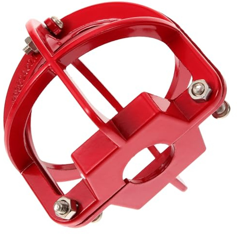 IWOWHERO Copertura Protettiva per Testine Irrigatore Antincendio in Metallo Rosso Resistente e Visibile Protezione Completa per Sprinkler in Garage Ospedali e Edifici Commerciali