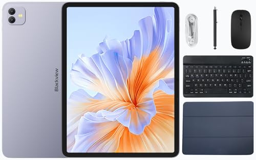 Blackview Link 8 | 12,7 2K+ 90Hz | 18GB RAM + 256GB | Púrpura Nublado | Tablet WiFi | 8400 mAh | 16MP + 13MP | Quad-Box Stereo | GPS | 2 años de garantía | Tastiera Bluetooth e mouse wireless