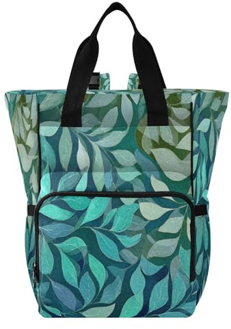 Ttgoth Sac à dos à langer imperméable avec porte-biberons isothermes, sac à dos de voyage multi-poches avec sangles de poussette pour maman et papa