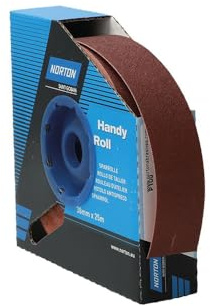 Norton Handy Rolls – Papier abrasif rouleau R222 38 mm 25 m G100