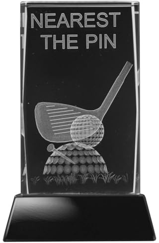Longridge Golf Nearest The Pin Trophy 95 mm, klar