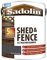 Sadolin Shed & Fence Woodstain Grey Shadow 5 L