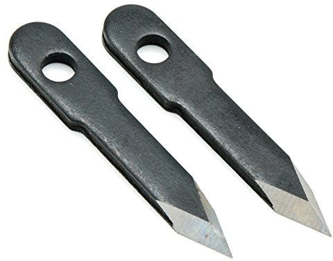 Falke - Ersatzmesser für den Falke Kreisschneider FKS-H, FKS-X, FKS-X PLUS | 2 Stück (HSS für Holz, Kunststoff, Blech)
