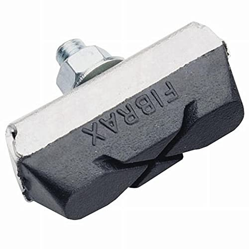 TIYO Fahrrad Bremsschuhe Fibrax universal 35x 9mm fläche 15mm hoch paarweise schwarz