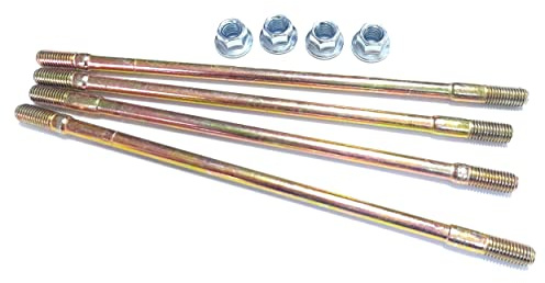 Zylinderstehbolzen Satz mit Muttern M7 für 50ccm GY6 4T Chinaroller 139QMB 139QMA