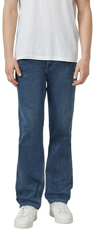 s.Oliver Jean Mauro/Regular Fit/Mid Rise/Jambe fuselée, Bleu Marine, 34W / 32L
