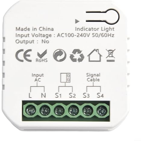 Smart Garage Door Opener, WIFI Intelligent Garage Door Controller With WiFi Enabled Voice And Mobile Remote Control Safety Integrate For Alexa, For Google Home