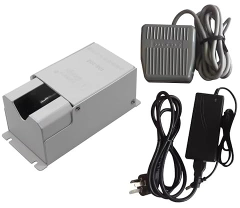 LeTkingok Limpiador Automático de Puntas de Soldador Eléctrico con Cepillo Metálico y Depósito para Residuos de Soldadura