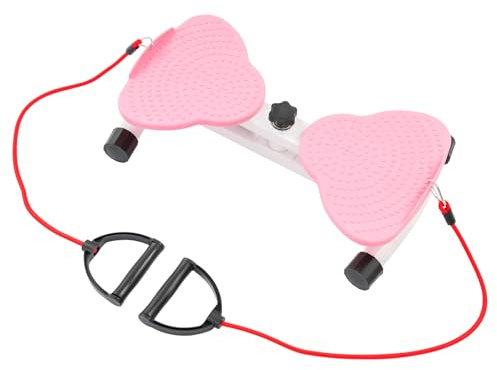 Tabla giratoria de cintura con bandas de resistencia, tabla giratoria antideslizante con rotación de 0 a 75 °, entrenamiento de equilibrio para el hogar, entrenamiento de cuerpo completo
