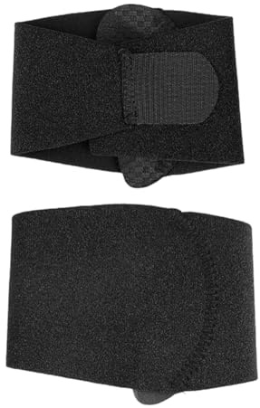 Fxzqgnh 2 Piezas Soporte para Arco Plantar Mangas Profesionales para Pie Plano Banda Ajustable Deportiva Almohadilla Cómoda Reutilizable Adecuado para Rutina, 31.8 Cm X 10 Cm