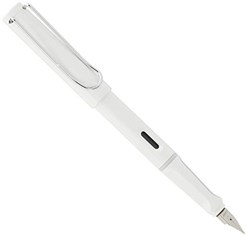 Lamy Safari Füllfederhalter, feine Feder, L19-WE-F, Weiß