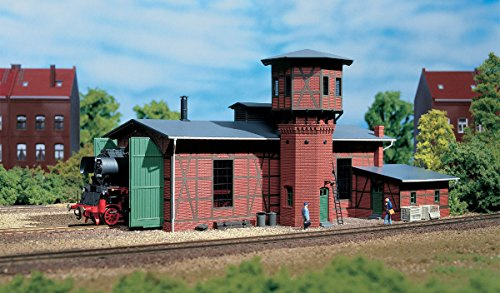 Auhagen 11400 - Lokschuppen mit Wasserturm