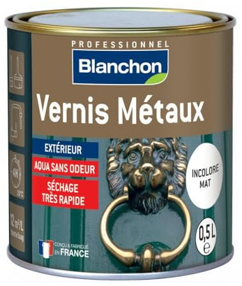 Metalllack farblos matt Blanchon 0.5L