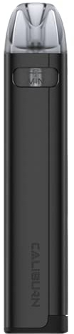 Uwell Caliburn A2S, Pod System, 520 mAh, 2 ml, black, ohne Nikotin, 1.0 Anzahl
