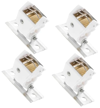 ORFOFE Kordelschloss Für Raffrollos Und Bambusjalousien Pullax Lock Zubehör Für Vorhangschnur Kinder- Und Haustiersicheres Schnurschloss Für Fensterrollos 4 Stück 4.5X4X2.2 cm
