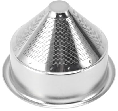 Cesta Portafiltro, 58mm Filtro Fino Filtro de Café de Acero Inoxidable 304 Inodoro Fácil de Limpiar Cesta Filtro de Café Reutilizable para Portafiltro sin Fondo de 58mm