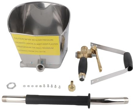 Pistola pulverizadora neumática, pistola pulverizadora de aire multifuncional, pistola pulverizadora de mortero de pared, pulverizador de hormigón, pistola pulverizadora de