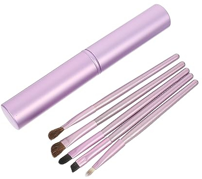 FRCOLOR 5stücke Kosmetikpinsel Für Augen Make-up Werkzeuge Lidschattenpinsel Mit Verblendpinsel Für Mädchen Und Frauen