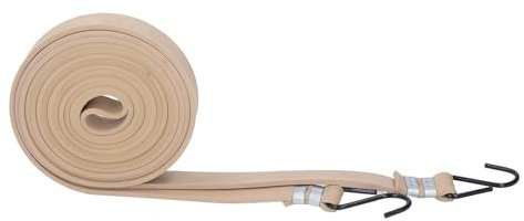 Cordones de Bungee con Ganchos, Cables de Goma con Cable Elástico con Ganchos con Gancho de 2.4 Cm de Ancho de 4.6 Mm de Espesor de Banda de Elástica de Servicio Pesado Cordón Plano para (2.5M) (4M)