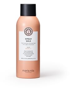 Maria Nila Spray Wax, 200 ml, Stadga 3/5, Flexibel Stadga & Blank Finish, Fukt- & Färgbevarande, 100% Vegansk