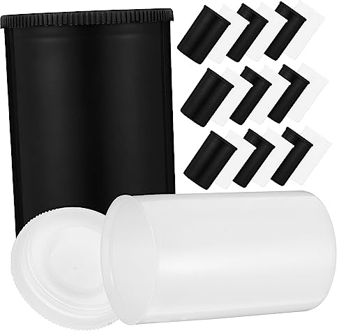 Vaguelly Contenitori 20 Pezzi in Plastica Pe per Pellicola 35mm per Conservazione Multiuso Scatole Riutilizzabili Compatte per Fotografia Outdoor e Viaggi