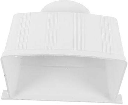 SEWACC Grondaia Quadrata in Pvc Deviatore e Filtro Per Raccolta Acqua Piovana, Parti e Accessori Per Grondaie Per Ville, Scarico Rettangolare Resistente Alle Intemperie