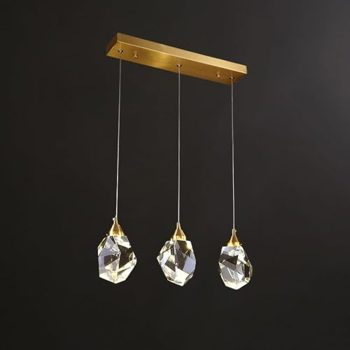 Umbratica Coupe de Cluster en Cristal Nordique Light Nordic Pendante Cube en Verre en Verre décorer LED Moderne Suspendu Le plafonnier Lampe à plafonnier îlot de Cuisine sur Le pavillon de lavabo