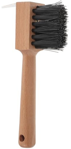 TOBBOMEY Raschietto per Zoccoli in Legno Manico Ergonomico e Lama in Acciaio Inox, Strumento la Riparazione degli Zoccoli di Cavalli, Facile da Usare e Leggero
