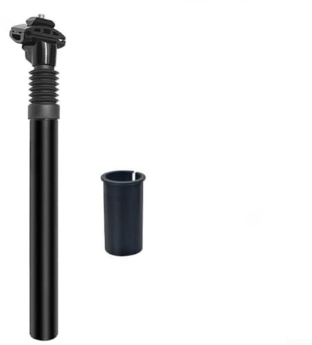 Suspension Seatpost, 40mm Travel Aluminum Alloy Shock Absorber, Adjustable Stiffness for Mountain Bike, 27.2/28.6/30.4/30.8/31.6mm