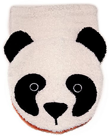 Fürnis 599.0 Waschlappen Panda BIO, weiß