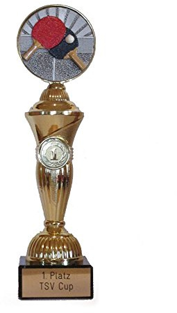 RaRu Tischtennis-Pokal mit Wunschgravur