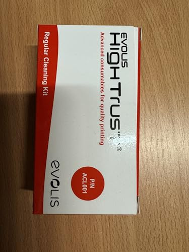 Kit de Limpieza Evolis Standard ACL001 con 5 Tarjetas Adhesivas y 5 Bastoncillos para Impresoras Zenius y Primacy