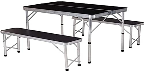 NO DISPONIBLE Campingtisch mit 2 Bänken