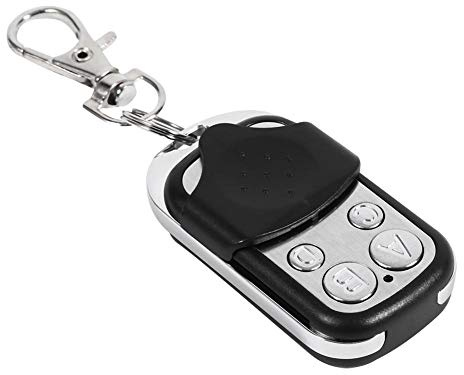 Liyeehao Clé de télécommande, Télécommande Universelle d'alarme sans Fil de clonage Porte-clés Fob de Remplacement pour Garage de Voiture, Portail de Porte, Stores, systèmes d'alarme 433mhz