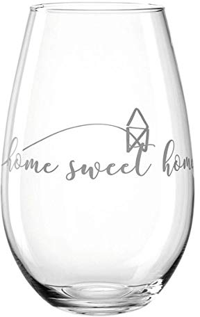 Leonardo - Vase - Home Sweet Home - Glas - Maße (ØxH): 19,2 x 30cm