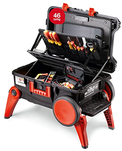 Wiha 45253 pour électricien Mallette à outils équipée 46 pièces
