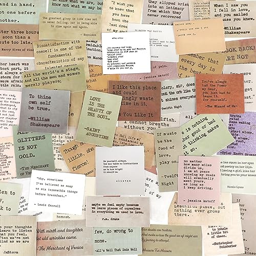 180 Pcs Stickers for Journaling Water Proof Motivational Quotes Stickers for Scrapbooking Planner Journal Laptop Envelope Card Phone Luggage Wall
