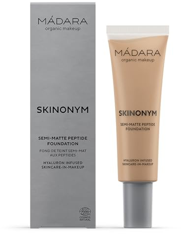 MÁDARA SKINONYM Fondotinta semi-opaco ai peptidi #55 CLAY - Acido ialuronico