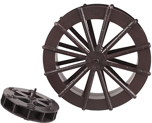 Supvox 2stücke Wasserfallrad Für Feng Shui Rotierendes Wasserrad Für Aquarien Teichgestaltung Und Garten Multifunktionales Wasserspiel Durchmesser Elegant Und Dekorativ