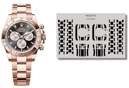 NOOYO Schutzfolie für Rolex Daytona 126505 Vollgold Modelle Schutz für Gehäuse, Schließe und Armband