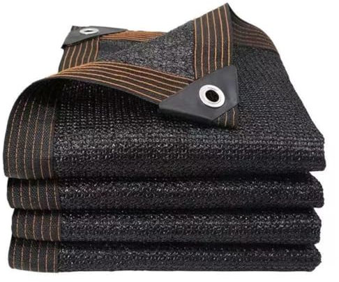 Filet D'Ombrage Voile D'ombrage Protection Rayons UV Filet Respirante Hermique pour Refroidissement Toit pour Plage Terrasse Grange Niches pour Animaux Domestiques(6x4.0m)