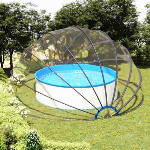Générique Dôme de Piscine 559x275 cm,Maison & Jardin,Piscine & Spa,Accessoires pour piscines & spas,Bâches de piscines & Tapis de Sol,Transparent,42.48 KG,92798