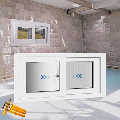 Basement Window, ExteriorWindow, shedwindows, Mobile Home Windows Replacement, Sliding Windows with ScreenWindows, Window Well Cover(40x14)
