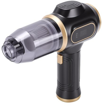 VELATEMOR Aspirateur à Main de Voiture, Aspirateur de Voiture Portable, Mini à Main sans Fil Rechargeable Multi-Buses pour la Maison, la, Le Bureau